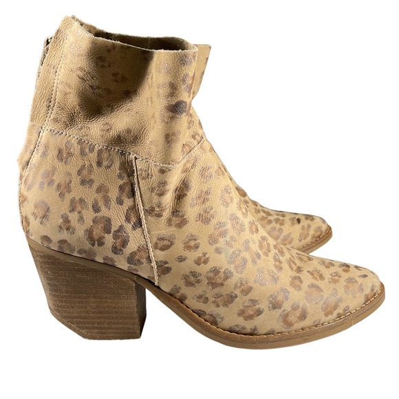 Matisse Leopard Ankle Boots Womens Shoes Size 7.5 - Picture 11 of 15